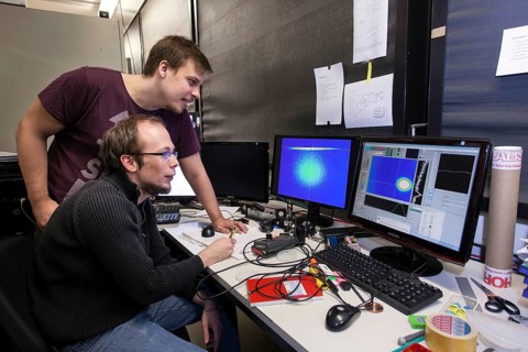 Laser laboratory of experimental physics at Heinrich Heine University Duesseldorf