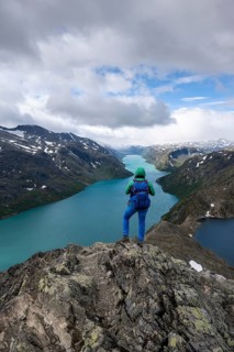 Hiking on the Besseggen Hike