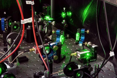Laser laboratory of experimental physics at Heinrich Heine University Duesseldorf