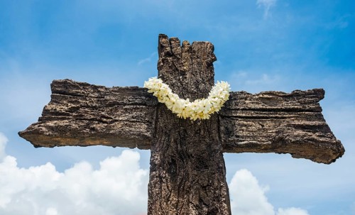 Old christian cross