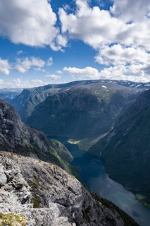 View from the top of Breiskrednosi