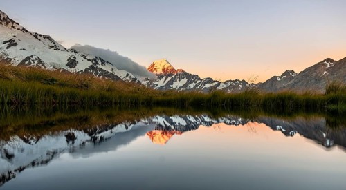 Mount Cook at sunset