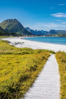 Mountains and sea