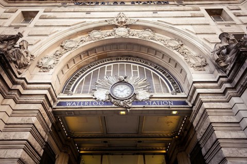 Entrance of Waterloo Station