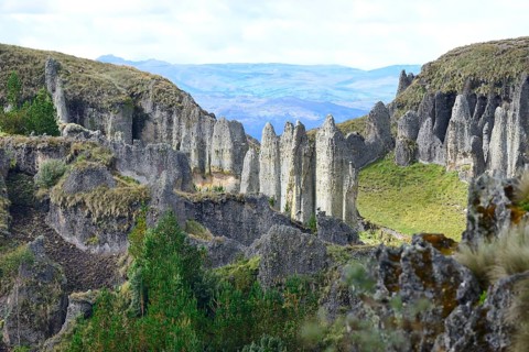 Rock formations in the Stone Forest