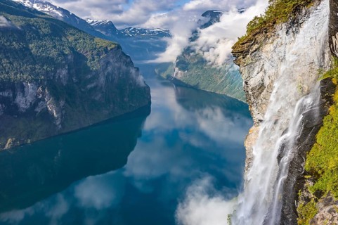 Waterfall Gjerdefossen