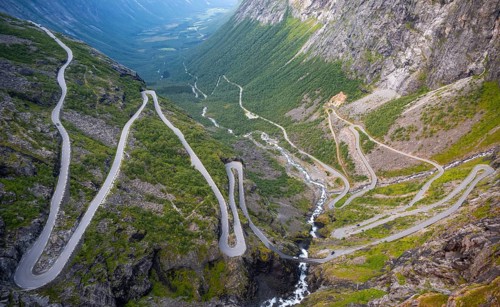 Hairpin bends