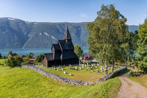 Urnes Stave Church and Cemetery