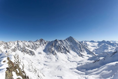 Schrankogel with Sulztalferner