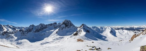 Panorama towards Acherkogel