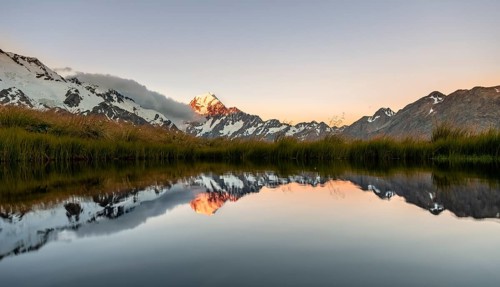 Mount Cook at sunset
