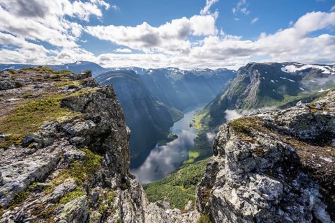 Rock cliffs