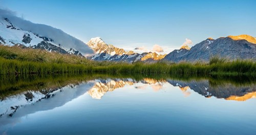 Mount Cook at sunset