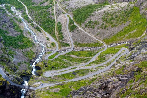 Hairpin bends