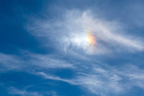 Halo in the sky