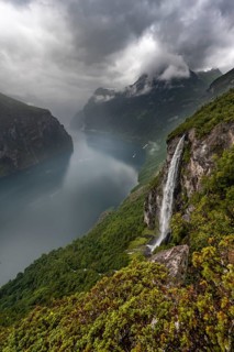 Waterfall Gjerdefossen