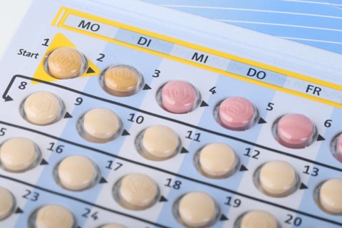 Contraceptive pill Qlaira of the company Jenapharm