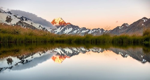 Mount Cook at sunset