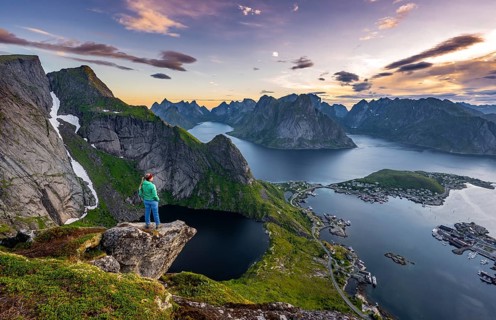 Evening atmosphere, Norway, Europe