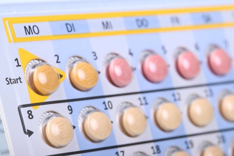 Contraceptive pill Qlaira of the company Jenapharm