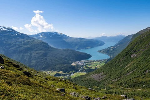 Fjord Innvikfjorden
