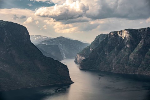View at Ornesvingen viewpoint