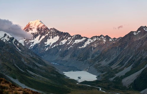 Mount Cook at sunset