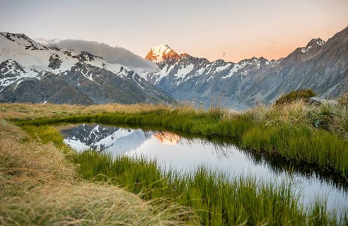Mount Cook at sunset