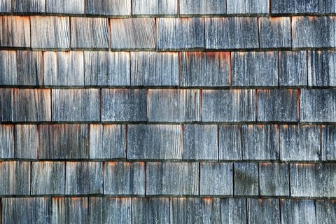 Old wooden shingles