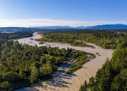 Isar at high water