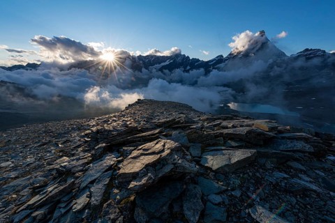Matterhorn at sunset