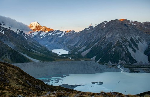 Mount Cook at sunset