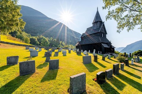 Urnes Stave Church and Cemetery