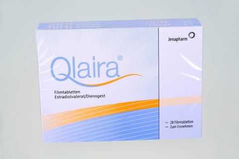 Contraceptive pill Qlaira from Jenapharm