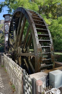 Mill wheel at kurhaus