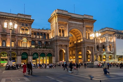 Shopping arcade Galleria Vittorio Emanuele II