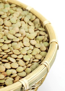 French blonde lentils from St. Flour