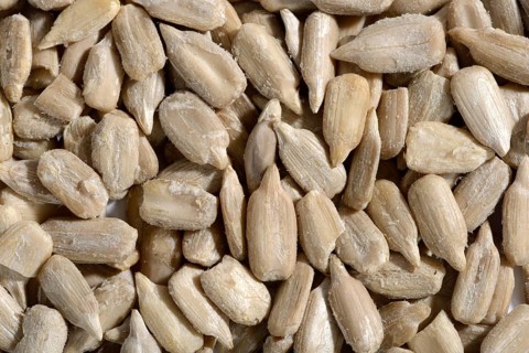 Hulled sunflower seeds