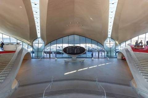 TWA Hotel Terminal at New York John F Kennedy