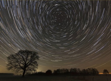 Star trails