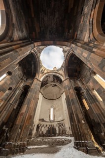 Kars Fethiye Mosque in Ani. Ani is a ruined medieval Armenian town