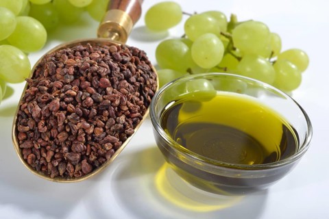 Grape seeds and grape seed oil