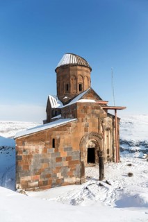 Tigran Honent's church in Ani is a ruined medieval Armenian town