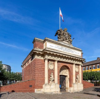 Berlin Gate from 1722