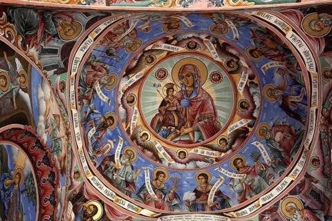 Exterior wall painting