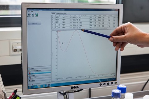 Evaluation of research results in the field of genetic engineering in the laboratories of the University of Duisburg-Essen