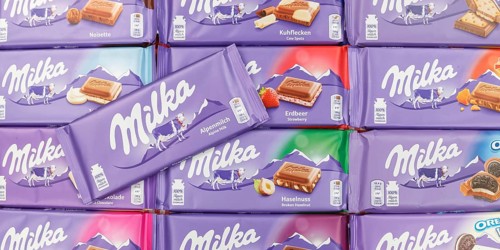 Milka chocolates different varieties wallpaper