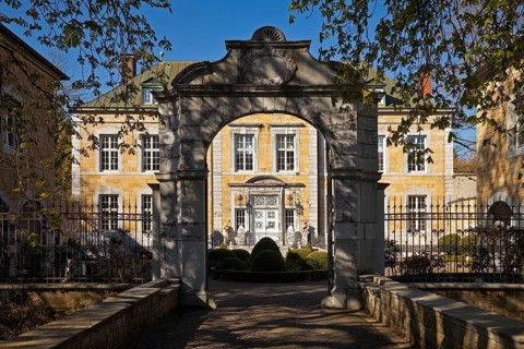 Kupferhof Rosental with bridge gate and manor house