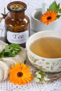 Menstrual cramps tea