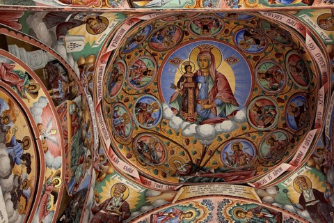 Exterior wall painting